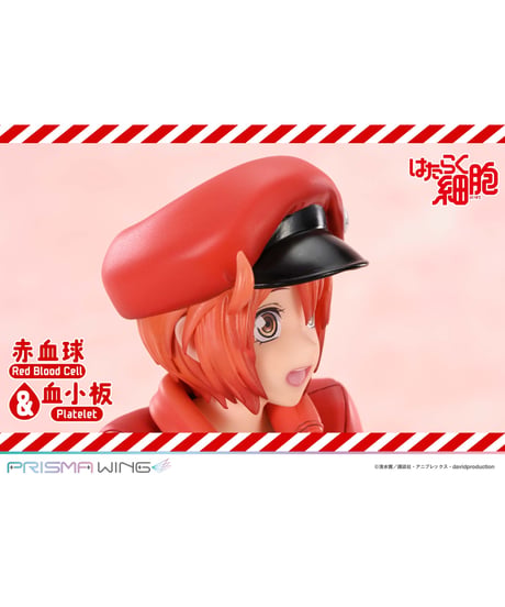 【予約】PRISMA WINGはたらく細胞!! 赤血球＆血小板 Non Scale 完成品フィギュア　［プライム１スタジオ］