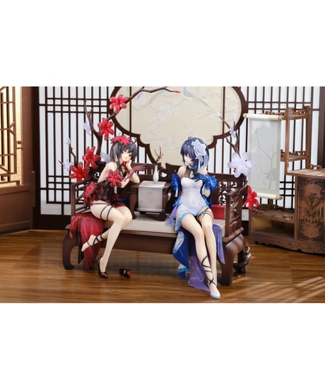 崩壊3rd ゼーレ・双生の彼岸花 墨染の鏡華 Ver.　1/7スケールフィギュア　PVC＆ABS製塗装済み完成品