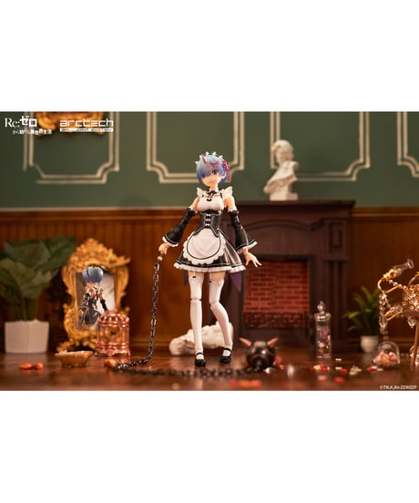 ARCTECH可動シリーズ Re:ゼロから始める異世界生活 レム　1/8　塗装済み完成品　［APEX-TOYS］