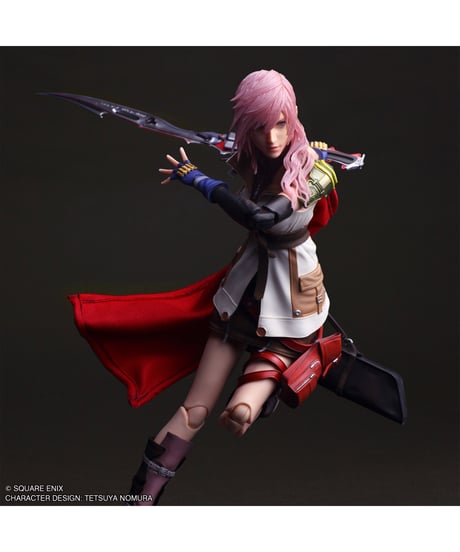 ファイナルファンタジーXⅢ PLAY ARTS真 ライトニング　［スクウェア・エニックス］
