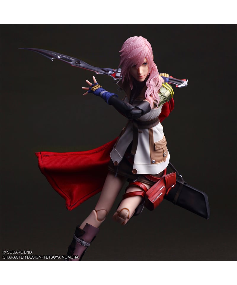 ファイナルファンタジーXⅢ PLAY ARTS真 ライトニング ［スクウェア