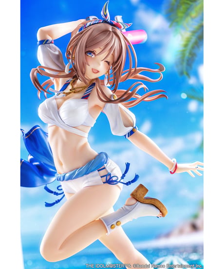 【予約】姫崎莉波 キミとセミブルーVer.　1/7スケール　塗装済み完成品フィギュア　学園アイドルマスター　[ネオンマックス]
