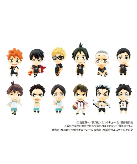 アニキャラヒーローズ ハイキュー！！ vol.1(再販) / vol.2(再販)　全２種　１２個入り１BOX