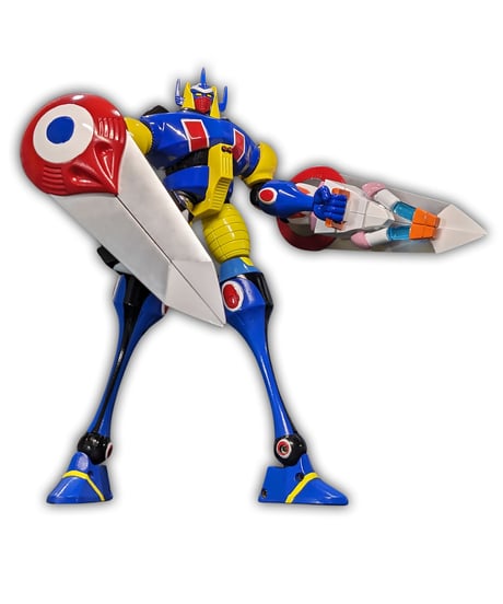 ネオダイナマイトアクション ガ・キーン Ver.2　彩色済み完成品フィギュア