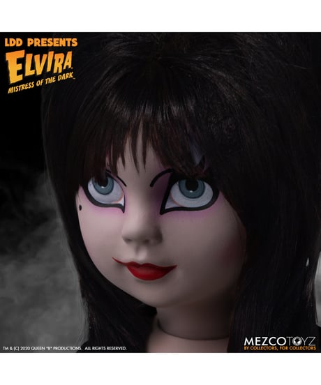 【予約】【再生産】リビングデッドドールズ/ エルヴァイラ Elvira Mistress of the Dark: エルヴァイラ　［メズコトイズ］