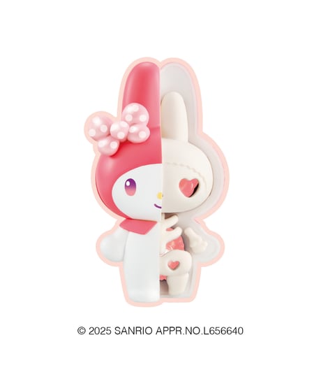 解体パズルFANTASY サンリオキャラクターズ マイメロディ♡クロミ　4個入り1BOX　［メガハウス］