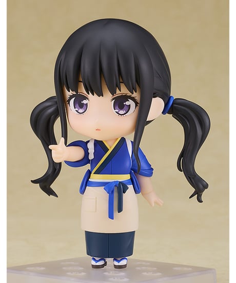 リコリス・リコイル　ねんどろいど 井ノ上たきな 喫茶リコリコ制服Ver.　プラスチック製 塗装済み可動フィギュア
