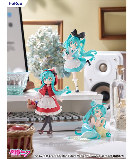 【予約】デスクトップフェアリー 初音ミク 人魚姫ver.　塗装済み完成品　［フリュー］