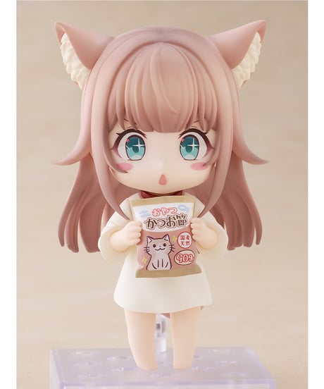 【予約】ねんどろいど きなこ　塗装済み可動フィギュア　うちのねこが女の子でかわいい　［ゴールデンヘッドプラス］