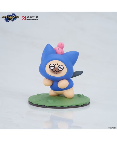 Monster Hunter Rise アイルー「ネコ」ブラインドボックスフィギュア 6個入りBOX　［APEX-TOYS］
