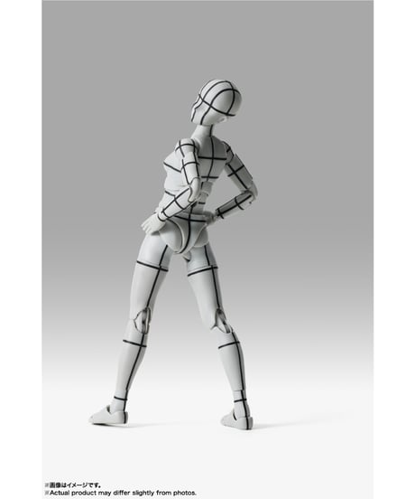 【送料無料】S.H.Figuarts ボディちゃん -スポーツ- Edition -ワイヤーフレーム-(Gray Color Ver.)