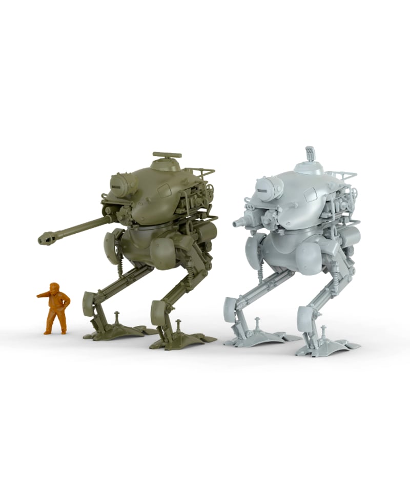 マシーネンクリーガー ARTPLA パックレーテ［長砲身・短砲身