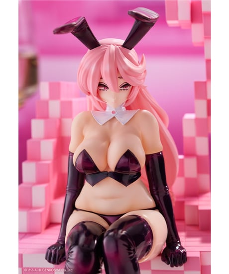 欺き兎 Sitting Bunny by かふん　1/7　PVC塗装済み完成品　［コトブキヤ］