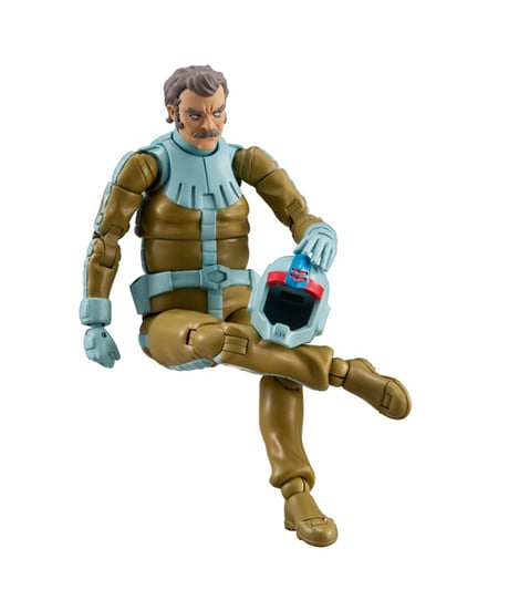 【送料無料】G.M.G. COLLECTION 08 機動戦士ガンダム ジオン公国軍 ランバ・ラル ノーマルスーツVer.　［メガハウス］