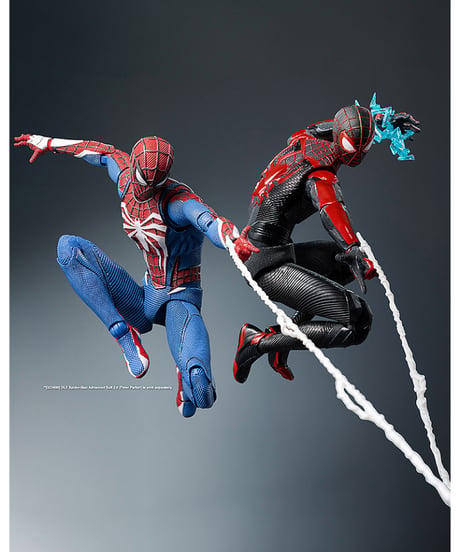 【予約】DLX スパイダーマン アップグレードスーツ（マイルズ・モラレス）　Marvel's Spider-Man 2　1/12　塗装済み可動フィギュア　［threezero］
