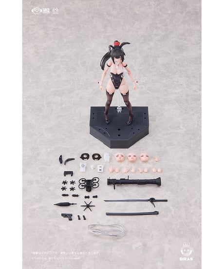 【予約】Attacker・ルナ 1/12 可動フィギュア　BUNNY RAPID ACTION SQUAD　［溯行Sushing］