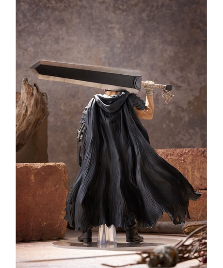 ベルセルク　POP UP PARADEガッツ[黒い剣士] L size　塗装済み完成品