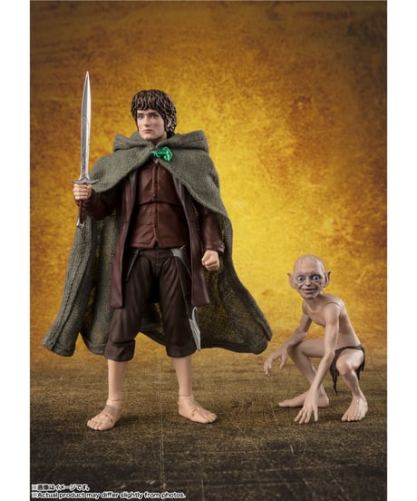 【送料無料】S.H.Figuarts フロド・バギンズ＆ゴラム（ロード・オブ・ザ・リング）　［バンダイ］