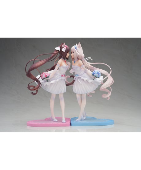 ネコぱら ショコラ＆バニラ エデンの夢ver.　1/7スケールフィギュア　PVC＆ABS製塗装済み完成品