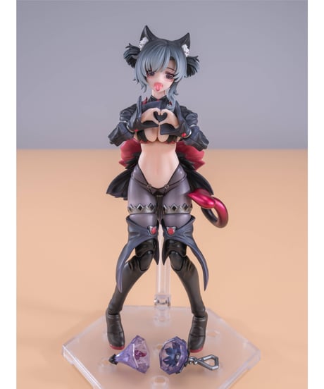見習魔女・星川猫猫 1/12 完成品アクションフィギュア 黒髪Ver.　[次元具象(EXSSRION)]
