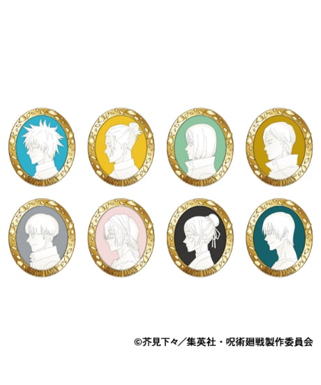 呪術廻戦　第2期 カメオブローチコレクション／懐玉・玉折　8個入り１BOX