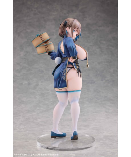 まんじゅう娘 つむぐ Illustrated by らんふ 1/7 完成品フィギュア