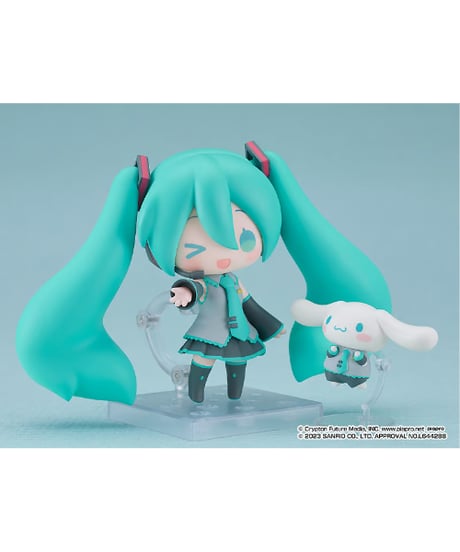 ねんどろいど 初音ミク シナモロールコラボVer.　プラスチック製 塗装済み可動フィギュア