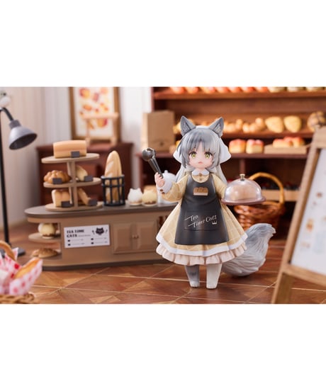 『ティータイム キャッツ シーン』にゃん町“パン屋”店員&お客セット 完成品フィギュア