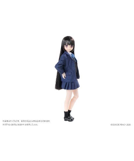 【予約】「海辺の制服生活」　海辺すず 　1/6オリジナルドール　［シーサイドピーチ］