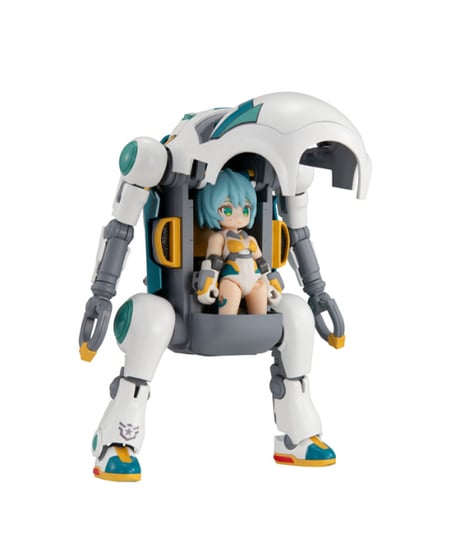 デスクトップアーミー×メカトロウィーゴ しるふぃーⅡ　彩色済可動フィギュア