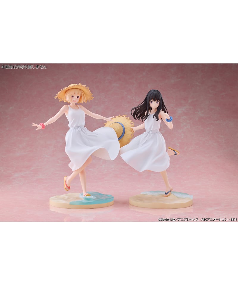 リコリス・リコイル 井ノ上たきな 白ワンピースVer. 1/7 塗装済み完成