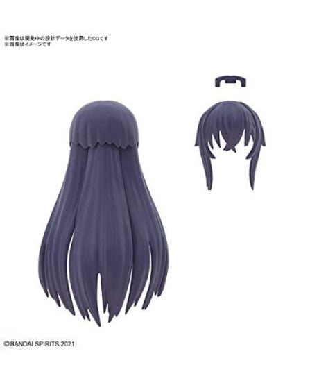 30MS オプションヘアスタイルパーツVol.8  全４種　プラモデル