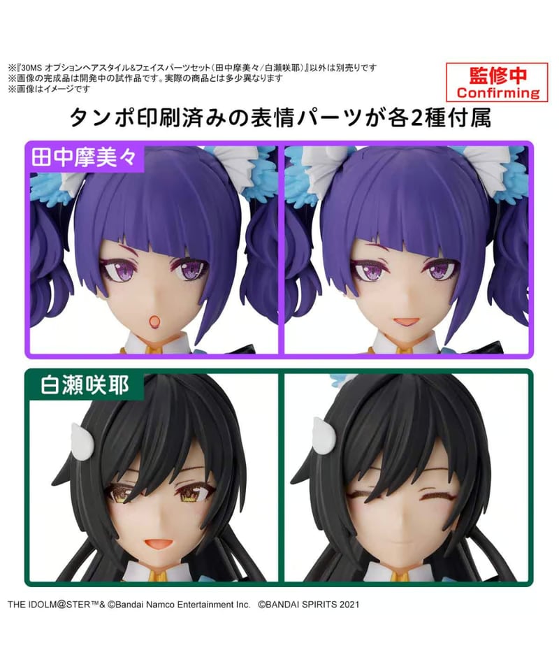 送料無料】30MS オプションヘアスタイル＆フェイスパーツセット(田中摩