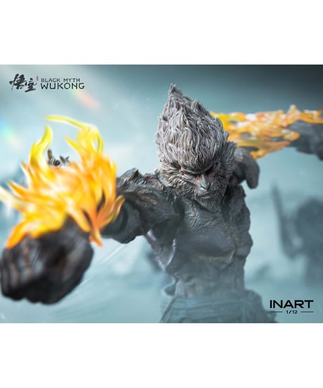 【予約】INART – 『黒神話：悟空』– 石猿 1/12スケール アクションフィギュア　［INART］