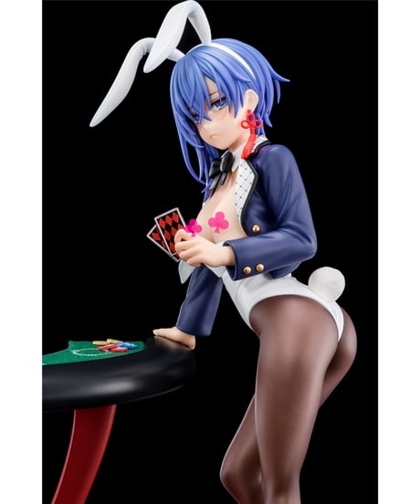 聖剣学院の魔剣使い咲耶・ジークリンデ 瑠璃紺のバニーフィギュアwithぺろりシステム