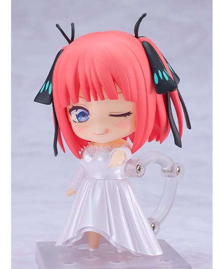 ねんどろいど 中野二乃ウエディングドレスVer.　プラスチック製 塗装済み可動フィギュア　五等分の花嫁∽