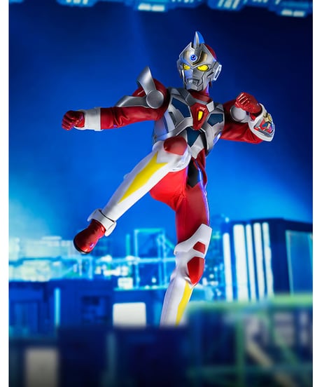 フィグゼロ 電光超人グリッドマン　ABS&PVC&POM製塗装済み可動フィギュア【電光超人グリッドマン】