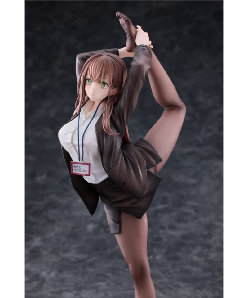 意外と体が柔らかい会社に行きたくないOLちゃん 白Ver. 1/6 完成 意外と体が柔らかい会社に行きたくないOLちゃん 白Ver. 1/6 完成