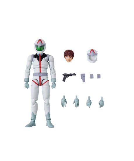 【送料無料】G.M.G. COLLECTION 09 機動戦士ガンダム 地球連邦軍 アムロ・レイ ノーマルスーツVer.　彩色済み完成品可動フィギュア　［メガハウス］