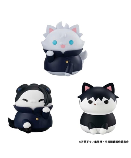 【送料無料】MEGA CAT PROJECT 呪術廻戦 懐玉・玉折  ニャンとも大きな呪術ニャンコ 五条悟/夏油傑/伏黒甚爾　全３種　［メガハウス］