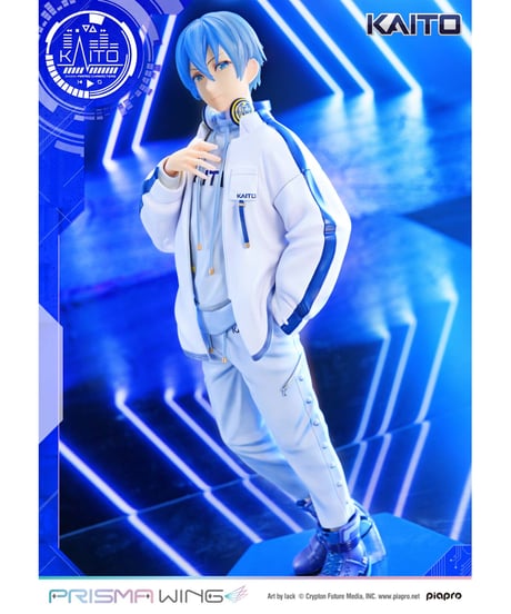 【予約】PRISMA WING ピアプロキャラクターズ KAITO “Art by lack”  1/7 スケール 完成品フィギュア　［プライム１スタジオ］