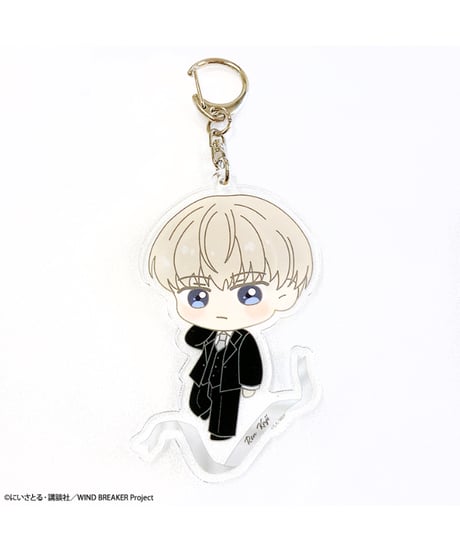 WIND BREAKER　トレーディングアクリルキーホルダー【スーツ】　６個入り１BOX