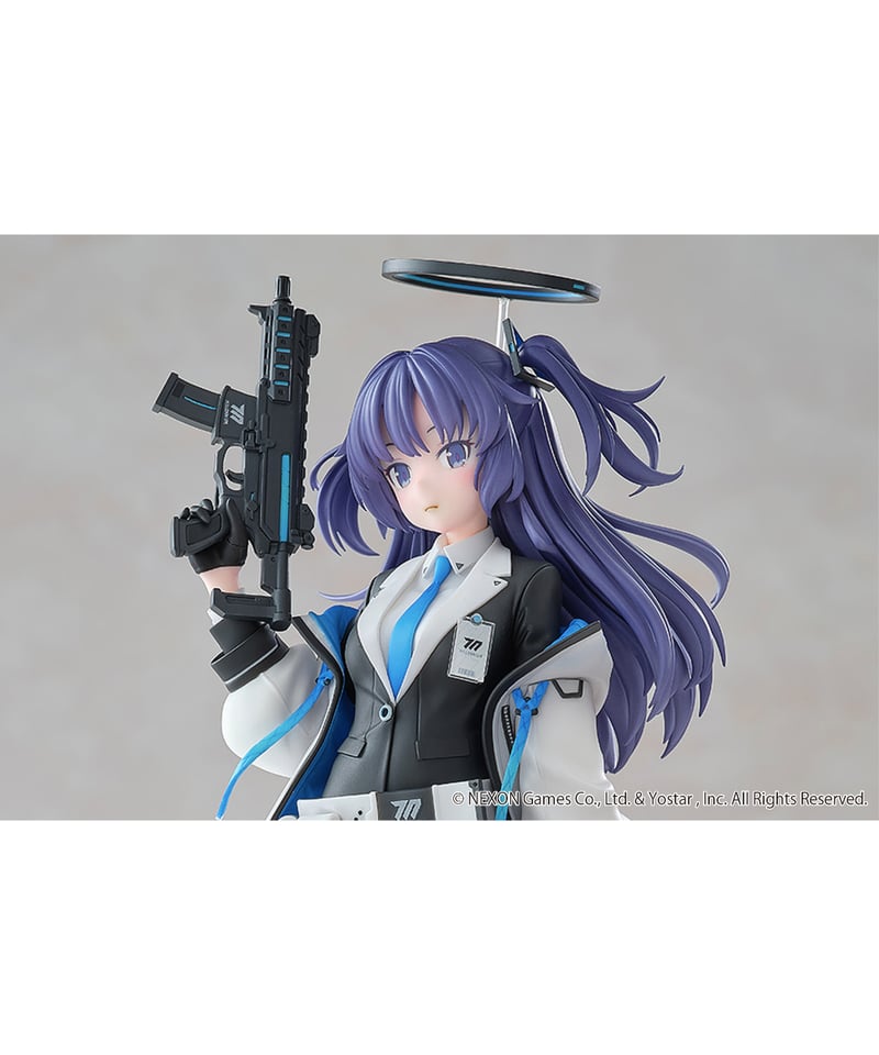 ブルーアーカイブ ユウカ PVC＆ABS製塗装済み完成品フィギュア【ブルー