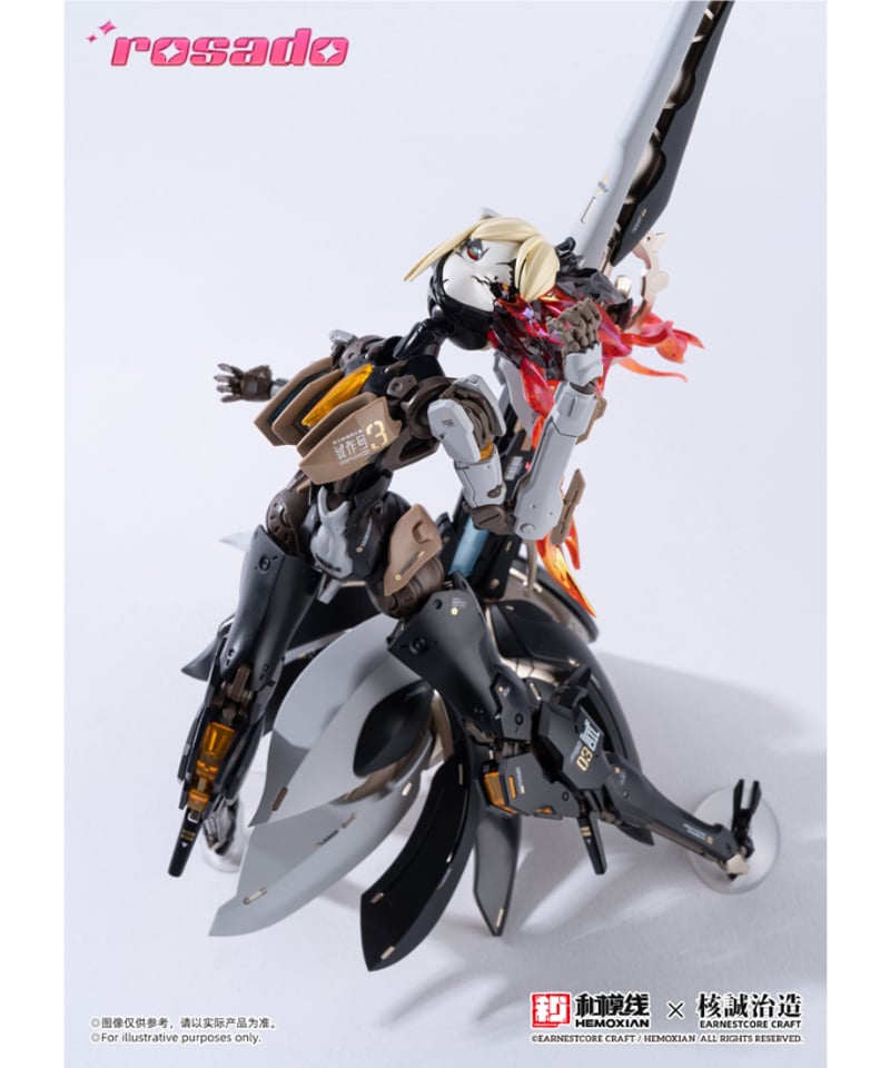 rosado Project RS-03 星花・リリィ MK3 組み立て式プラモデル ［核誠治