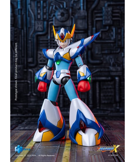 【予約】ロックマンX アクションフィギュア X ファルコンアーマー Ver.　［ハイヤトイズ］