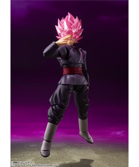 【送料無料】S.H.Figuarts ゴクウブラック-スーパーサイヤ人ロゼ-（再販版）　ドラゴンボール超　［バンダイ］