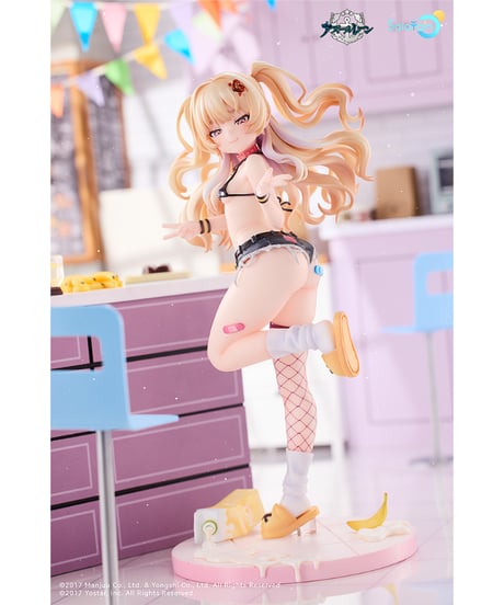 アズールレーン　バッチ アニバーサリーイラスト Ver. ぬいぐるみ セット 1/7スケール　プラスチック製塗装済み完成品
