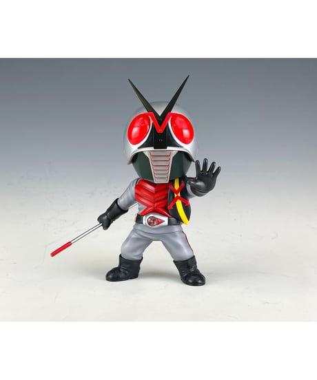【特撮メタルボーイヒーローズ】仮面ライダーX　組立て式レジン製ガレージキット　［メタルボックス］