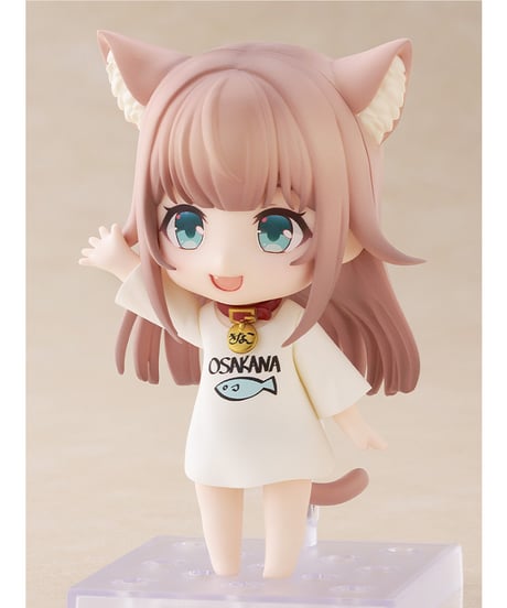 【予約】ねんどろいど きなこ　塗装済み可動フィギュア　うちのねこが女の子でかわいい　［ゴールデンヘッドプラス］