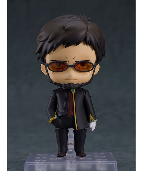 ねんどろいど 碇ゲンドウ　ヱヴァンゲリヲン新劇場版　プラスチック製 塗装済み可動フィギュア